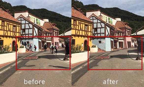 超狂「修圖APP」Touch Retouch！從此美照再也沒有「路人甲」
