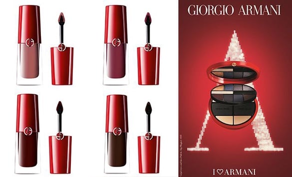 GA小胖瓶出聖誕新色啦～Giorgio Armani 2017限量聖誕彩妝超美！
