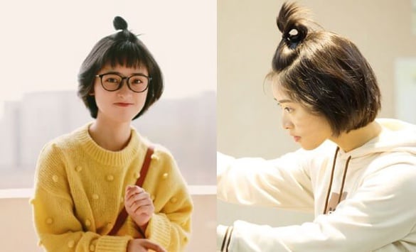 《小美好》沈月短髮丸子頭教學！短髮綁髮也能保留瀏海