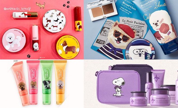 狗年聯名彩妝來襲！MISSHA、innisfree，用汪星人搶攻你的心