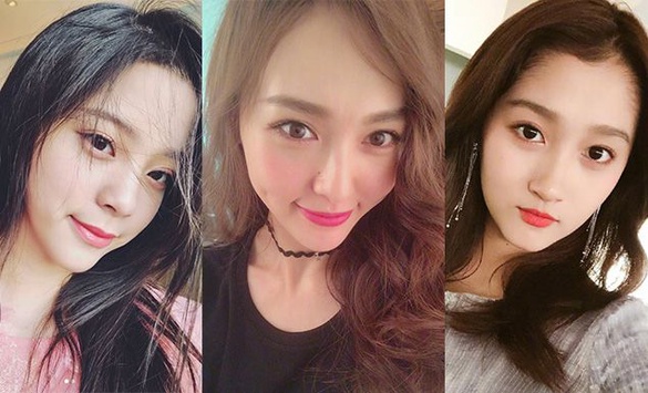 歐陽娜娜P圖，長腿根本踩高蹺！安以軒、范范意外P過頭