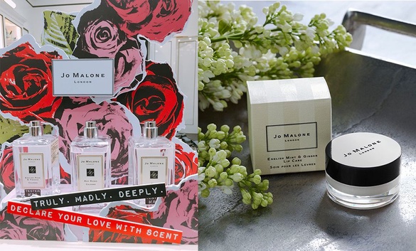 2/10 Jo Malone 台北101快閃花店！限量花盒、新品護唇膜最佳情人節禮物~