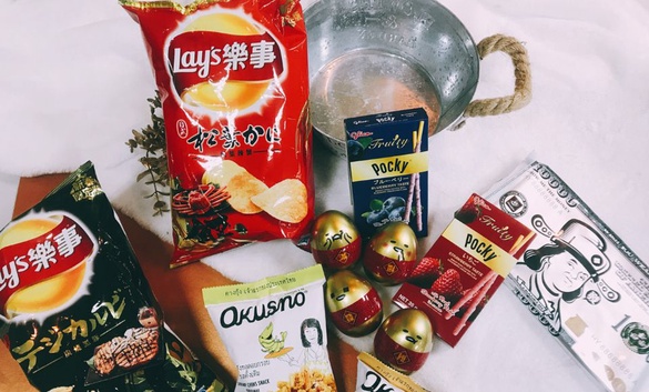 年貨零食推薦！全家進泰國、韓國零食，蛋黃哥出新春版
