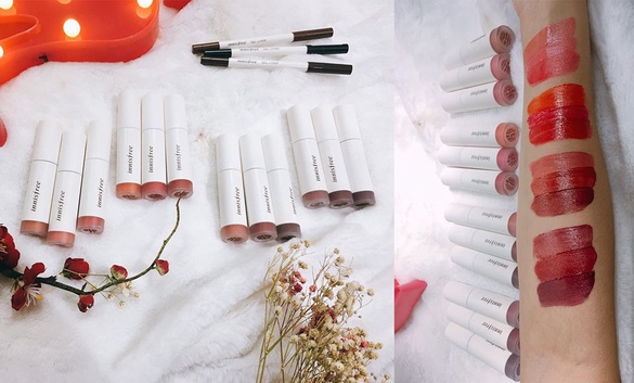 innisfree 果漾四季蜜唇萃，一次12色，一年的顏色姐都包了！
