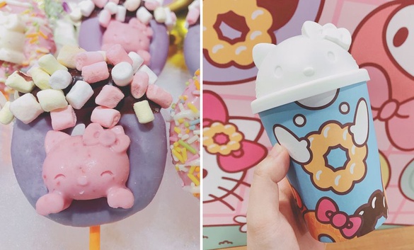 Mister Donut x 三麗鷗聯名！Hello Kitty、蛋黃哥如何獲得介紹