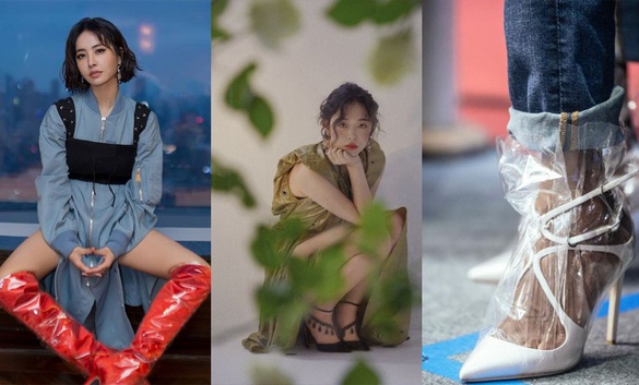 優雅PVC潮：呸姐穿雪莉也穿，JIMMY CHOO×Off-White™ 妳一定得穿！