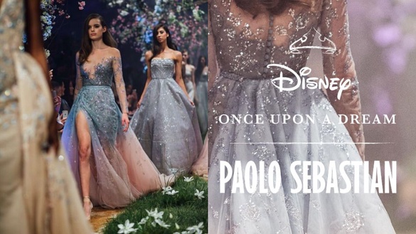 最美婚紗出世！Paolo Sebastian攜手迪士尼打造絕美公主系列婚紗，仙氣逼人