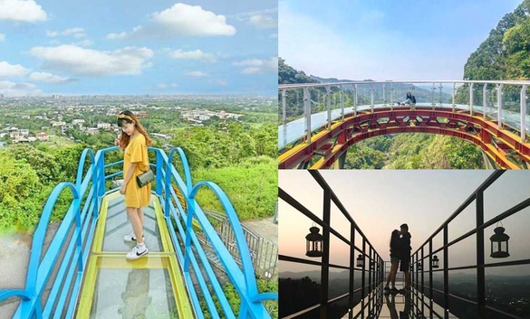 玻璃天空步道超夯！岡山之眼、兔子咖啡，再怕高也要去拍美照
