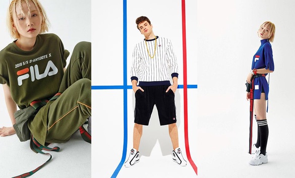 FILA X D-ANTIDOTE春夏第二波聯名潮爆了，「字母織帶腰包」穿出去秒贏