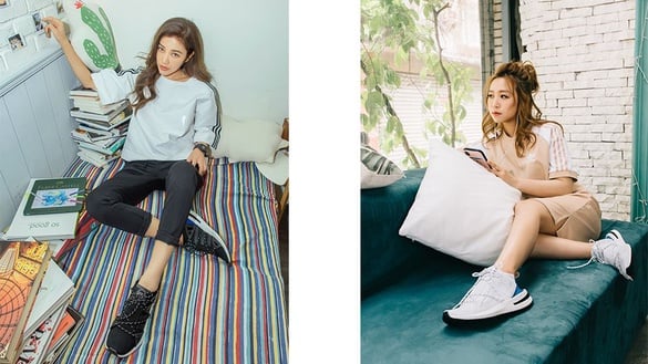 許路兒、這群人「鄭茵聲」都穿！adidas Originals 潮女必敗全新ARKYN！