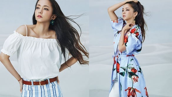 安室奈美惠 X H&amp;M 超強聯名， 都會度假風4／25上市！！
