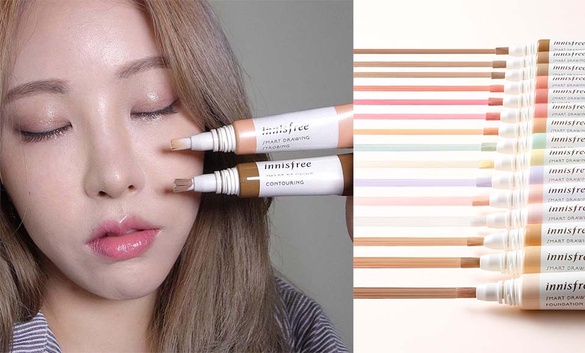 innisfree大藝術家顏彩筆，讓你人生和臉部 從2D晉級成3D！