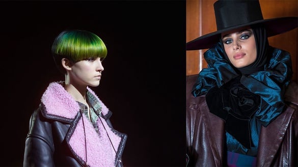 從Marc Jacobs大秀搶先看2018秋冬怎麼穿！多層次、誇張復古肩線設計，越誇張越時尚！