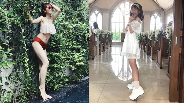 Lulu泳裝照傲曬逆天美腿！纖細下半身跟她這樣練出來