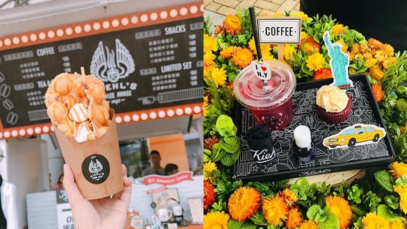 Kiehl's Coffee House推出1周年限量甜點！超好拍金盞花雞蛋仔和咖啡買一送一不能錯過～