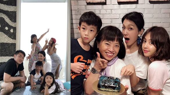 蔡依林跟媽媽姊姊合照，根本三胞胎！Jolin姊姊穿搭最愛混搭風，什麼風格都mix一下！