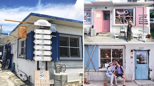 沖繩「港川外人住宅區」，自駕行程必去！老宅改建，文青打卡必逛推薦