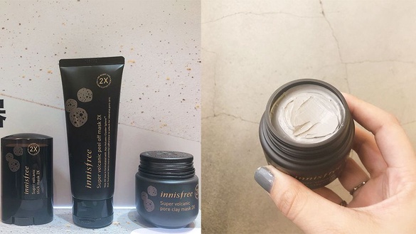 黑頭粉刺、油肌救星！innisfree火山泥膜全新升級，還推出「棒狀面膜」