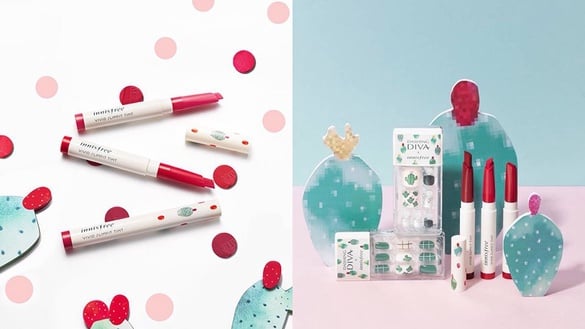 innisfree濟州限定仙人掌彩妝系列！仙人掌控預備備～顏色超美全部想打包回家