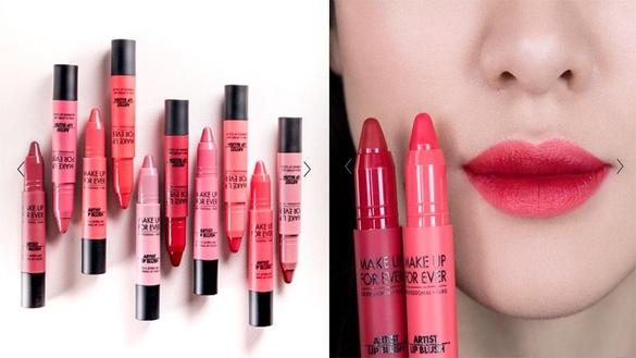 MAKE UP FOR EVER亞洲限定唇頰筆超顯色！還有許瑋甯、舒淇都在用的YML聯名化妝包