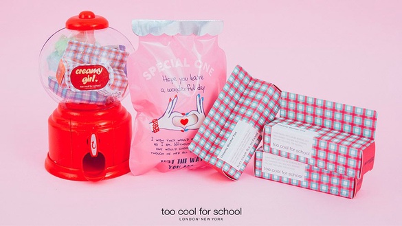 TOO COOL FOR SCHOOL 格子系列出新色啦！一起成為蜜糖女孩吧！
