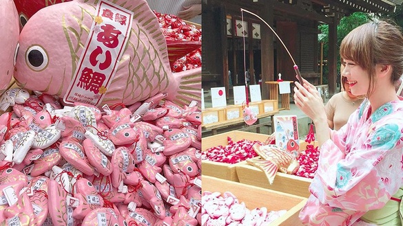 脫單神物「戀愛鯛」，一起到日本氷川神社釣一尾吧！