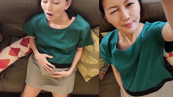 孫燕姿即將臨盆四肢依然纖細 懷孕只胖肚子不胖身材的重點是....
