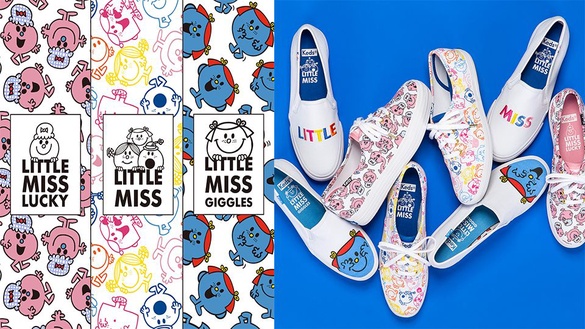 Keds X LITTLE MISS 二度聯名啦～《奇先生妙小姐》全新角色讓你甜美整個夏天！