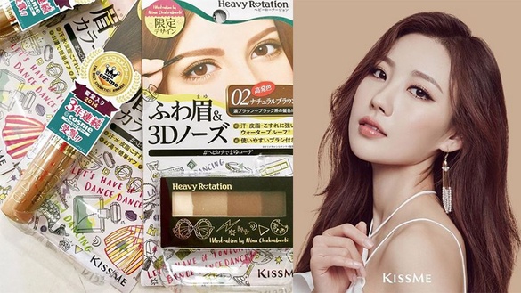 KISS ME睫毛膏出新色，聯手插畫家幫包裝換新衣！今夏化妝包裡必收！
