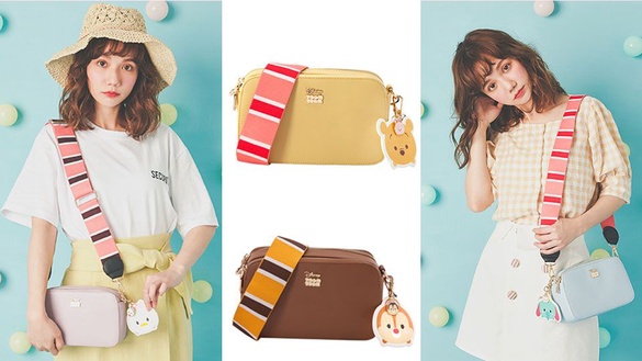 Grace Gift推出超可愛Tsum Tsum包！可換式寬背帶肩背包今年一定要擁有