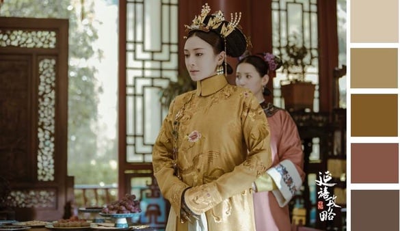 《延禧攻略》嬪妃們的溫柔高質感營造『莫蘭迪色系』配法！時裝怎麼穿？