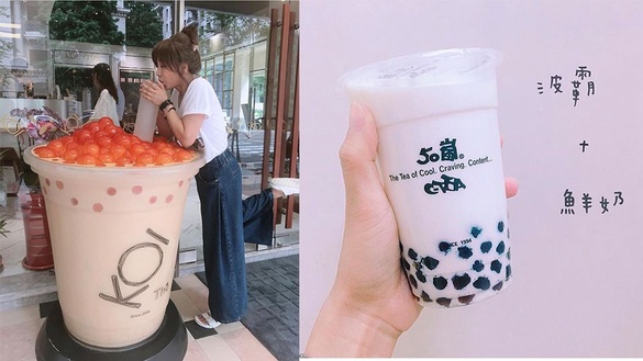 50嵐隱藏版飲料要這樣買！「KOI Thé 臺中七期菁選店」50嵐旗艦店開幕值得衝一波