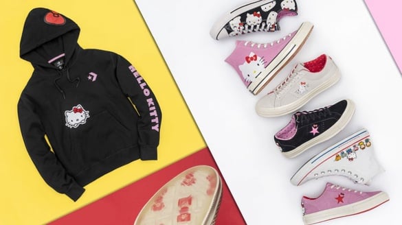 Converse把可愛風吹向潮流街頭，Hello Kitty系列強勢登場！