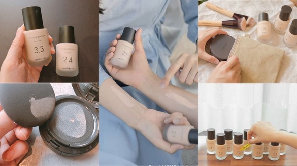 innisfree粉底銀行抵台！妝感、控油度、遮瑕度都自己決定，命定粉底就是它
