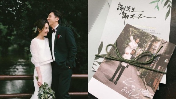 柯佳嬿＆坤達拍婚紗！法式優雅風婚紗，楊丞琳、丁文琪也愛穿！