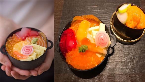 台北神旺大飯店「普諾麵包坊」壽司蛋糕第三彈！超澎派海鮮丼必吃！