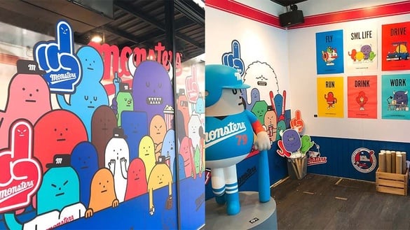 韓國SML黏黏怪物研究所來台！全球首發快閃店，棒球主題超好拍
