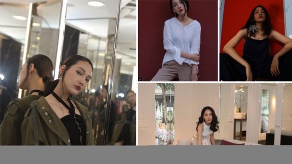 小胸女才能駕馭的骨感時尚，小美林映唯的簡約風穿搭讓人一眼就愛上！