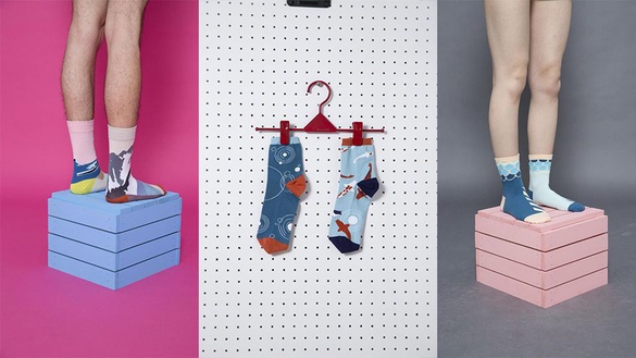 台灣原創品牌「TwinSocks雙胞胎襪」紅到日本！不對稱襪讓你更有型