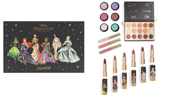 Colourpop X Disney公主聯名，還用公主的主題曲來命名眼影霜～超萌登場！