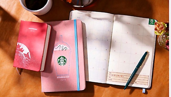 星巴克 x 義大利百年手帳Moleskine 聯名～手帳迷必敗