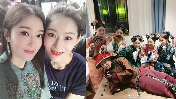 《延禧》皇后、純妃好閨蜜！宮鬥妃子們其實戲外關係超要好