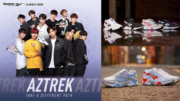 Reebok x Wanna One老爹鞋又來啦！第三彈AZTREK全新色系強勢登場〜