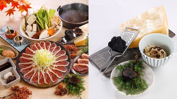 黑毛屋祭出松露啦！秋季限定『松露櫻桃鴨鍋』，一鴨兩吃又煎、又涮的太奢侈～