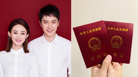 馮紹峰、趙麗穎兩人結婚了！結婚證秀出來，兩人「戀情懶人包」總整理
