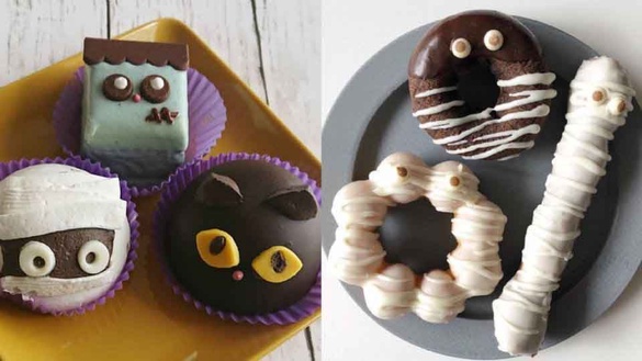 不買來吃就搗蛋！日本超商、mister Donut甜甜圈通通變身萬聖節裝扮