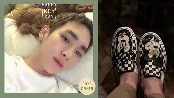 韓國帶貨王SHINEE-KEY著用，迪士尼 X VANS聯名潮上加潮！