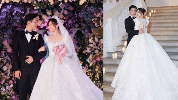 神秘到家的唐嫣婚禮現場照終於曝光！是「真人版迪士尼公主」無誤