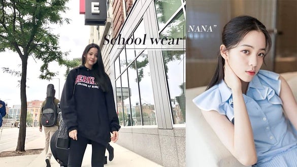歐陽娜娜校園穿搭！16套穿搭LOOK釋出，美式風格必備單品