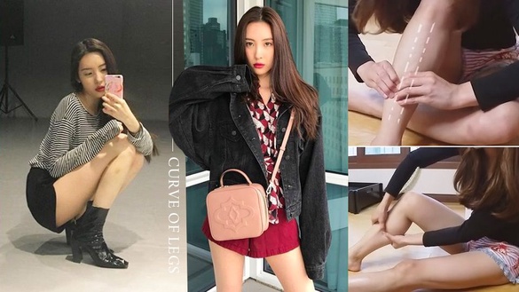 宣美纖細腿全靠一條毛巾！5女星局部瘦腿詳細方法，小腿大腿練出線條